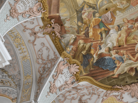 The Brezenreiter Legend at a Church in Munich