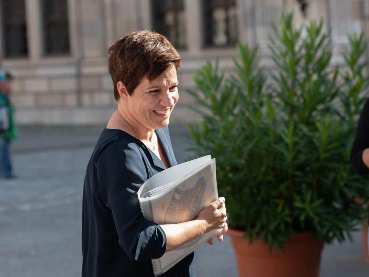 Stadtführerin Synthia Demetriou