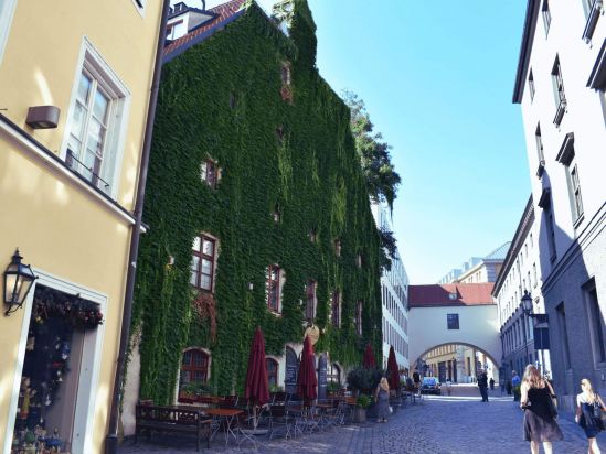 Die Pfistermühle auf einer Stadtführung in München