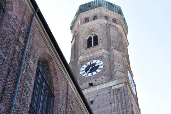 Der Nordturm der Frauenkirche in München