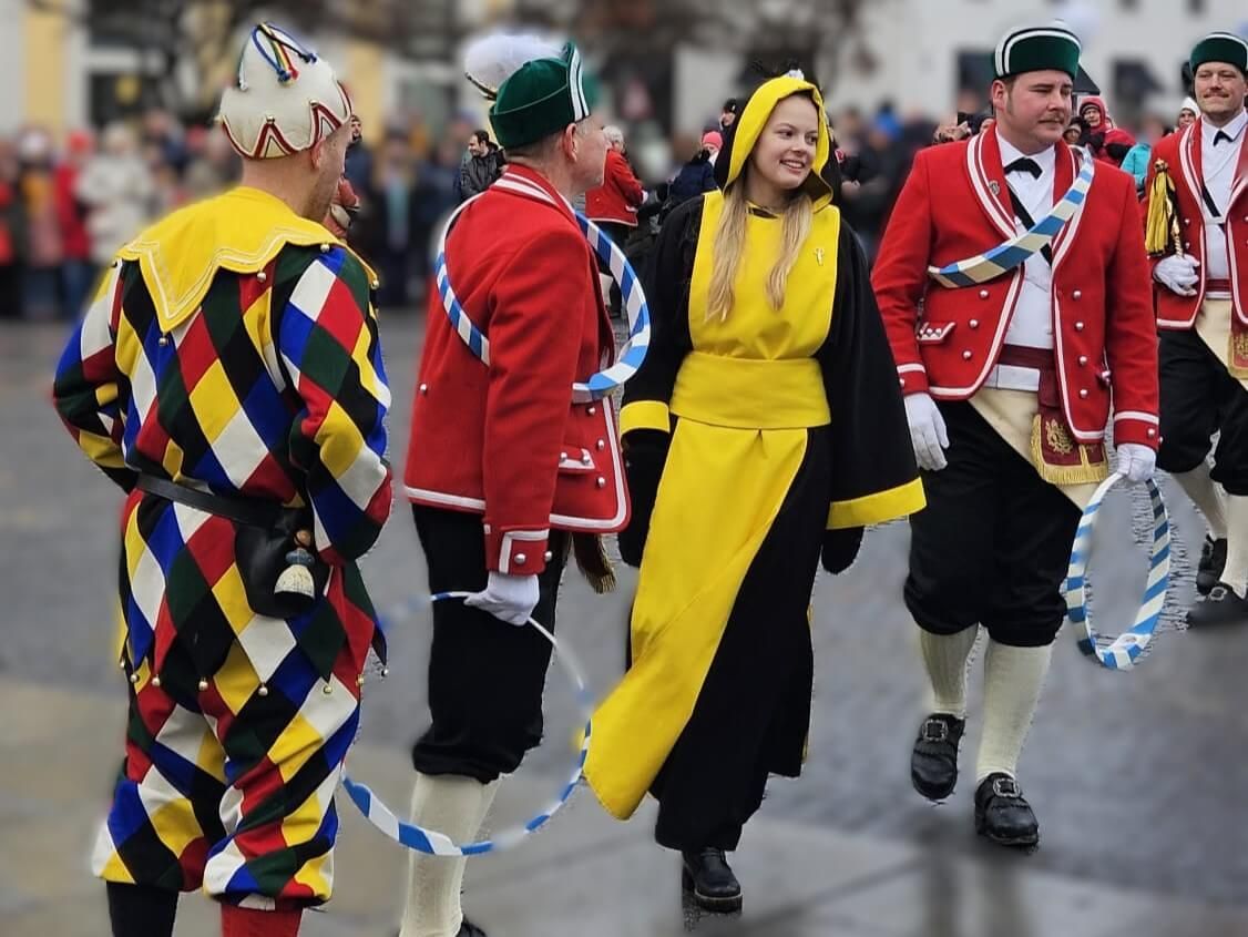 Every seven years the coopers perform their traditional dance in Munich