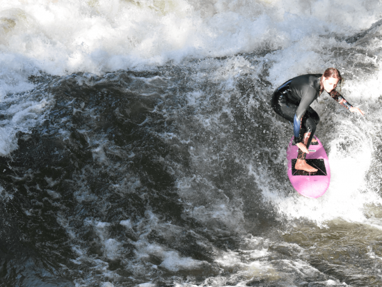 River Surfing in Munich