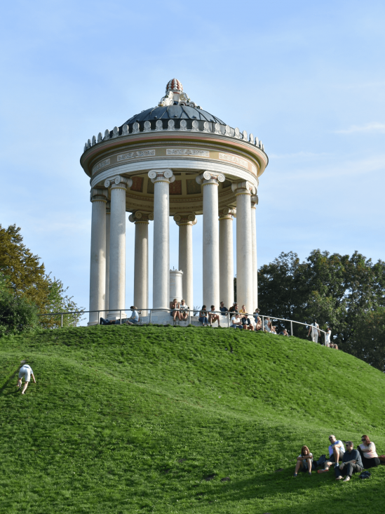 English Garden with Monopteros in Munich