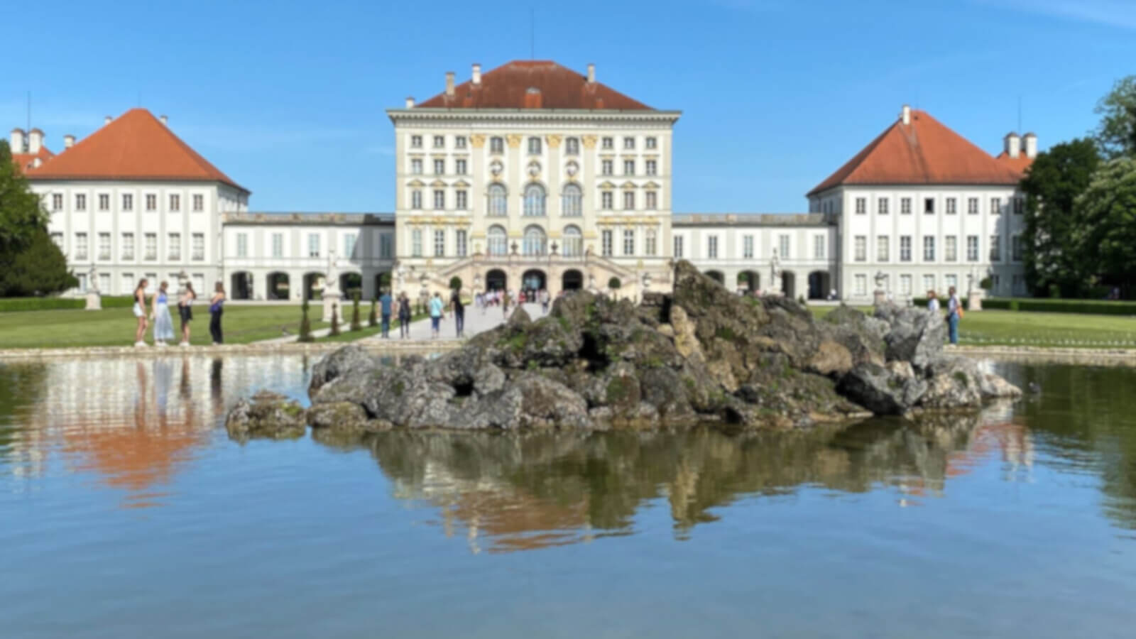 Ansicht von Schloss Nymphenburg