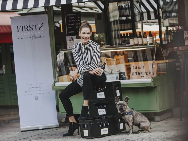 Hanna Schumacher von First8 Kombucha