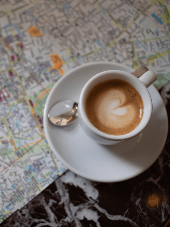 Cup of Espresso at a Walking Tour in Munich
