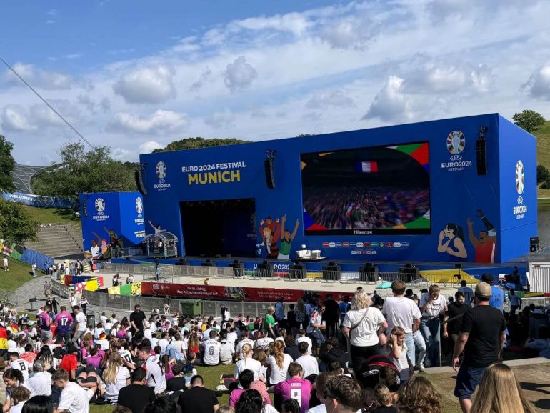 Euro 2024 Festival im Olympiapark in München